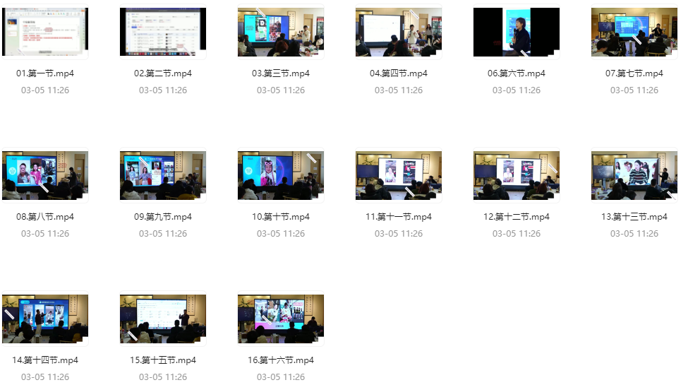 抖音直播运营型系统实操训练营-网创项目